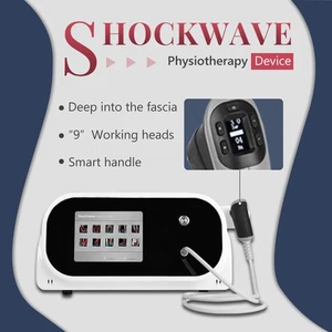 Máquina neumática de terapia de ondas de choque ESWT 2025 10 bar alivio del dolor tratamiento ED - Imagen 1 de 19