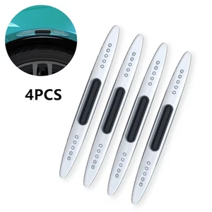 Juego de 4 piezas de tira de moldura protector antiarañazos para borde de puerta de coche - Imagen 1 de 12