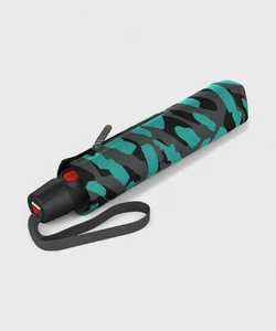 Knirps T200 Regenschirm duomatic, medium, kippsicher, hunting neptune 3201862 - Bild 1 von 10