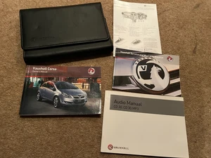 VAUXHALL CORSA D 07-14 MANUALE PROPRIETARIO MANUALI E PORTAFOGLIO - Foto 1 di 7