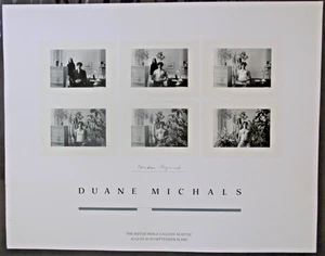 1980 Duane Michals Exhibition Poster - Picture 1 of 9
