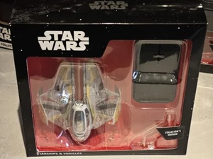 DISNEY FIGURINE ANAKIN'S STARFIGHTER STARSHIPS VEHICLES COLLECTOR'S EDITION - Picture 1 of 4