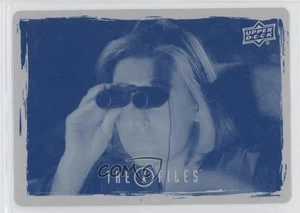 2025 X Files Government Conspiracies Printing Plate Cyan 1/1 Eve - Scully #847 - Picture 1 of 3