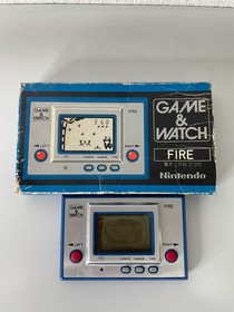 【Need repair item】Nintendo Game & Watch FIRE