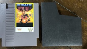 Ultimate Basketball (Nintendo NES, 1990) Game Tested And Working Great!