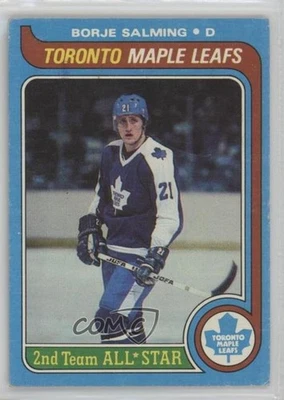 1979-80 Topps Borje Salming #40 HOF - Image 1 of 2