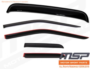 5pcs Out-Channel Visor Rain Guards Sunroof Combo For Nissan Maxima 2009-2015 - Picture 1 of 7