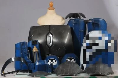 Star Wars Mandalorian Bo Katan Kryze Juegos con disfraces Conjunto de armadura de cuerpo completo y accesorio de casco FRP Foto 1 de 4