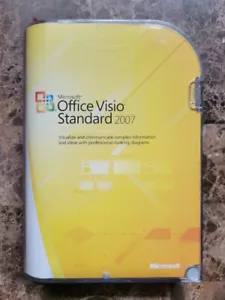 NEU VERSIEGELT Microsoft Visio Standard 2007 Vollversion EINZELHANDEL - Bild 1 von 3