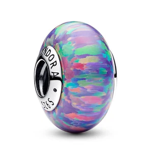 PANDORA Schmuck Bead-Charm Silber Schillerndes Lila 791691C05 - Bild 1 von 4