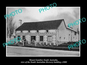 OLD 8x6 HISTORIC PHOTO OF MOUNT GAMBIER SA THE SOUTH AUSTRALIAN BREWERY c1880 - Picture 1 of 1
