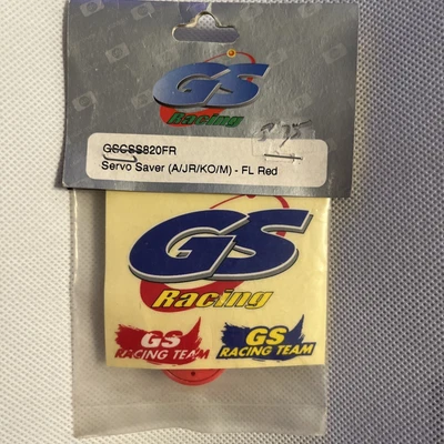 GS Racing - Servo Saver - #GSCSS810FY (A/JR/KO/M) FL Red - Image 1 of 2