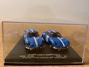 TROFEU MODIFIÉES 2 RENAULT A110 MONTECARLO 2006 2007 EN BOITE 1/43 AG M11 - Imagen 1 de 7