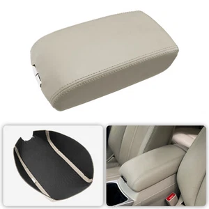 Middle Console Lid Armrest Replacement Cover Beige For Cadillac SRX 2010-2016 - Picture 1 of 6