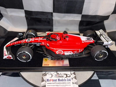 1:18 LookSmart LS18F1049 Charles Leclerc Scuderia Ferrari SF23 #16 Vegas GP 2023 - Image 1 of 4