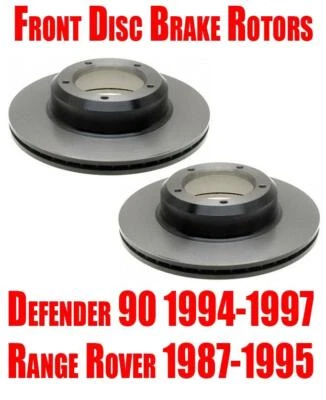Передние дисковые тормозные диски для Land Rover Defender 90 94-97 и Range Rover 87-95 - Изображение 1 из 4