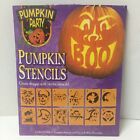 Pumpkin Carving Stencils 1997 Vintage Halloween Jack O Lantern Scary Images 