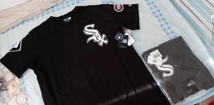 Men's New Era Black MLB Chicago White Sox Logo T-Shirt - Picture 1 of 12