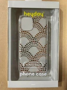 heyday Apple iPhone 12 mini Clear Case - Gold Scallop Dot - Bild 1 von 3
