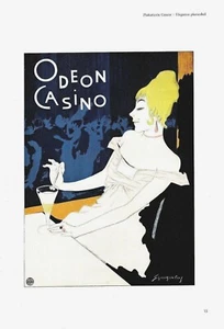Vintage poster print ODEON CASINO MUNICH c.1920 Schnackenberg - Picture 1 of 1