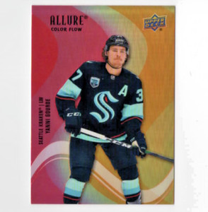 2022-23 Allure Color Flow Red/Orange Yanni Gourde Kraken C-508