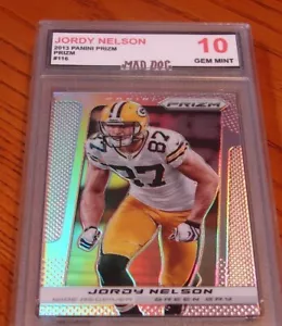JORDY NELSON****2013 Panini PRIZM--HOLO Refractor----GEM 10***PACKERS--Mad Dog - Bild 1 von 2