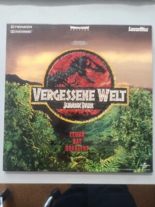Vergessene Welt Jurassic Park Abenteuer Laserdisc Spielfilm Steven Spielberg - Afbeelding 1 van 3