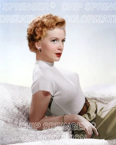 DEBORAH KERR FROM HERE TO ETERNITY 8X10 BEAUTIFUL COLOR PHOTO BY CHIP SPRINGER - Picture 1 of 1