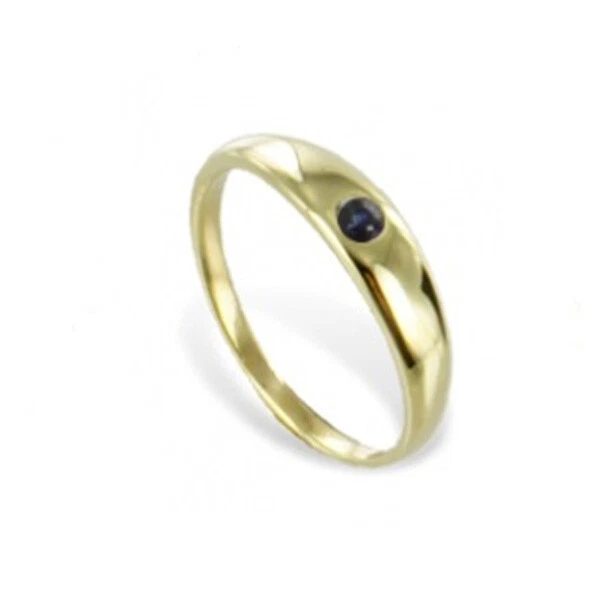 MARKENLOS - SCHMUCK ECHTSCHMUCK Taufring echt Gold 333 m. Kristall Taufgeschenk Baby Ring Taufe Pate Taufschmuck