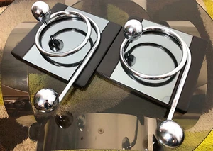2 Appendiabiti Space Age Anni 70 Design Willy Rizzo Made in Italy VINTAGE HOME - Foto 1 di 11