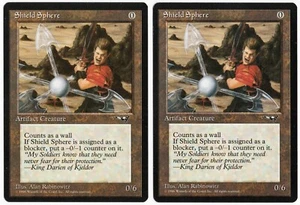 Shield Sphere x2 2x 1995 Alliances Colorless Artifact Creature MTG SP - NM AZ1 - Picture 1 of 2