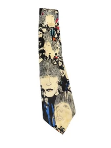 Cravatta seta multicolore con licenza ufficiale THE BEATLES REVOLVER DESIGN olografico - Foto 1 di 5