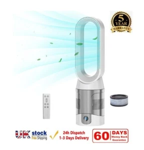 Bladeless Cooling Tower Electric Oscillation Fan - 8 fan speed - Remote control - Picture 1 of 15