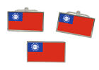 Burma Myanmar Pre-2010 Flag Cufflink And Tie Pin Set