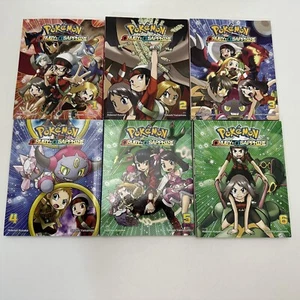 Pocket Monster Manga Pokemon Special Rubin und Saphir 1-6 Set Bücher - Bild 1 von 19