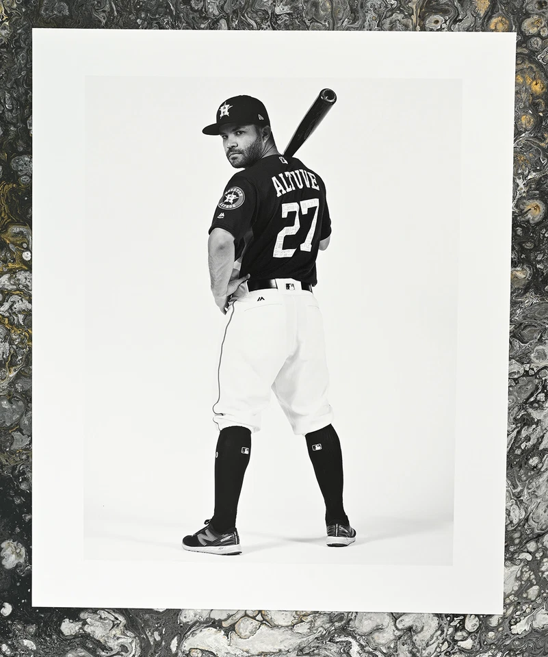 José ALTUVE HOUSTON ASTRO - Fotografia original do arquivo de Charlier - Imagem 1 de 3