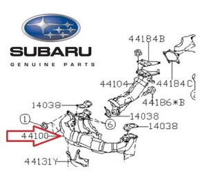 44610AA150 SUBARU EXHAUST MANIFOLD LIBERTY GT EJ20X EJ20Y - Picture 1 of 3