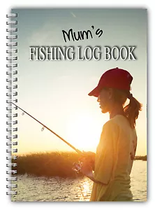 A5 ANGELLOGBUCH/ TÄGLICHES ANGELTAGEBUCH/ A5 PERSONALISIERTES FISCHERGESCHENK/09 - Bild 1 von 3