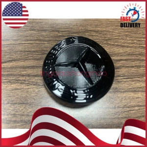 Mercedes Benz Gloss Black Grill Grille Emblem A2218170016 W211 E Class 2002-2007 - Picture 1 of 7
