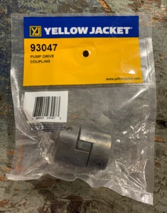 YELLOW JACKET DRIVE COUPLING FOR SUPEREVAC 4, 6, 8, & 11 CFM VACUUM PUMP 93047 - Picture 1 of 4