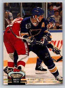 Stadium Club 1993 Brett Hull #258