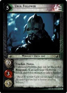 LOTR TCG TTT The Two Towers Uruk Follower 4R186 - Picture 1 of 1