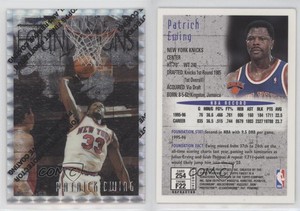 1996-97 Topps Finest Uncommon - Silver Refractor Patrick Ewing #254 HOF