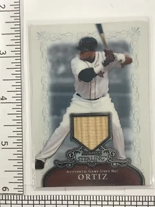 David Ortiz Game Used Bat 2006 Bowman Sterling #do Boston Red Sox - Picture 1 of 1