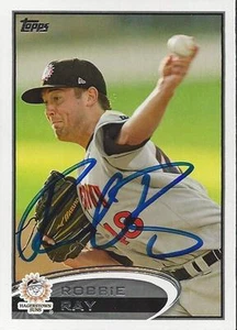 Robbie Ray Detroit Tigers 2012 Topps Pro Debut Signed Card - Picture 1 of 1