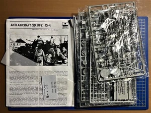 ESCI 5018 - ANTI-AIRCRAFT Sd.Kfz.10/4 - 1/35 PLASTIC KIT (NO BOX) - Picture 1 of 1