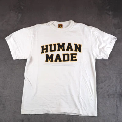 Human Made Dry Alls White T Shirt Men Size S Small Made In Japan - Image 1 of 4
