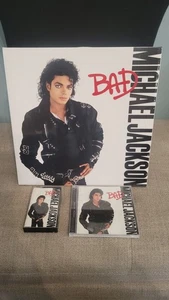 Michael Jackson BAD Lot – Sealed Vinyl LP + CD Album + 1987 Cassette –... - Bild 1 von 24