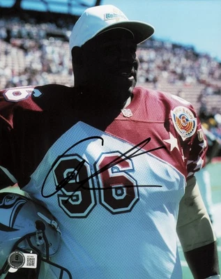 Cortez Kennedy Autographed 8x10 Photo Seattle Seahawks Beckett BAS QR #AE31664 - Image 1 of 2