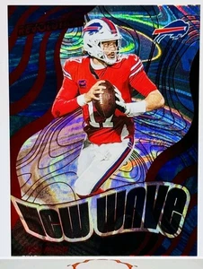 2025 Panini Revolution Football New Wave Josh Allen #16 /50 Buffalo Bills  - Bild 1 von 3